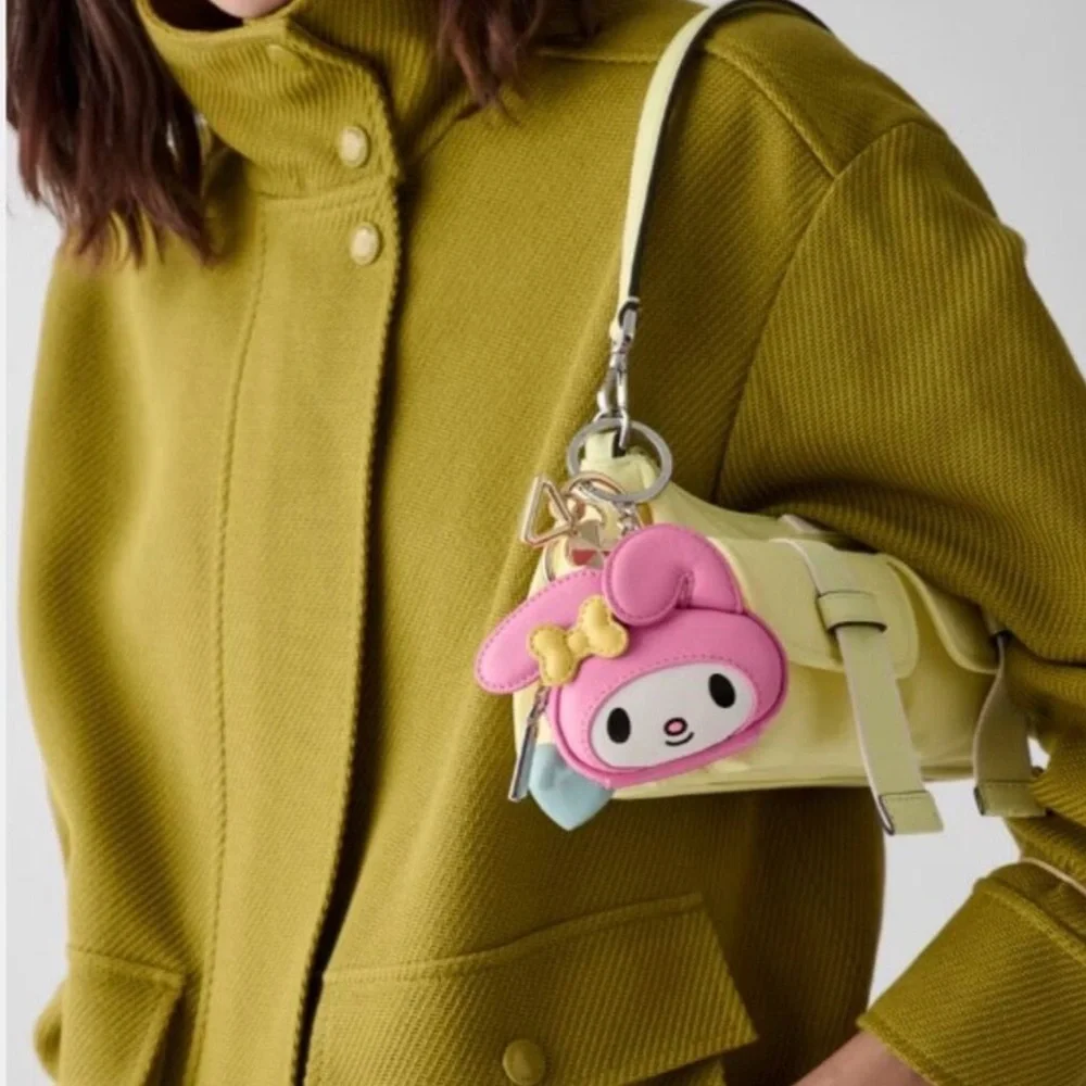 KATE SPADE X HELLO KITTY & FRIENDS 3D MY MELODY BAG CHARM COIN PURSE